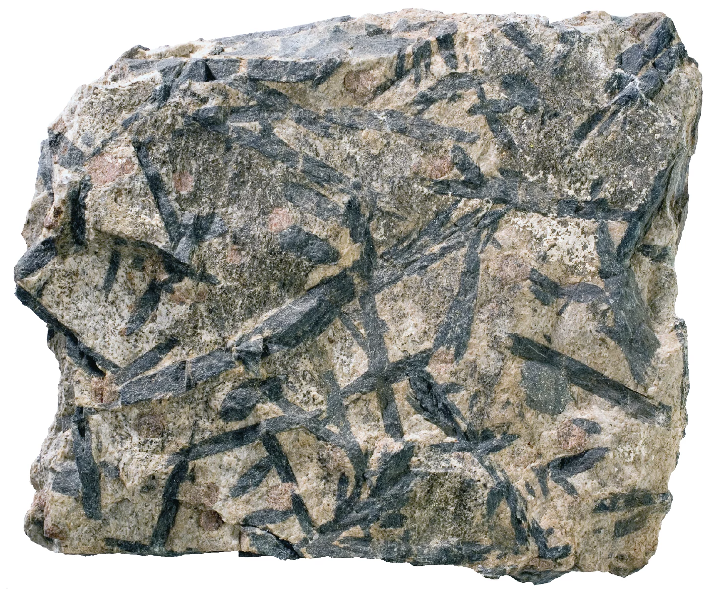 Hornblende-Garbenschiefer, Val Tremola (Canton Ticino). Photo: <a href="https://collections.erdw.ethz.ch" data-type="URL" data-id="https://collections.erdw.ethz.ch" target="_blank" rel="noreferrer noopener">Earth Science Collections of the Swiss Federal Institute of Technology Zürich</a>, Urs Gerber’ style=’width:100%’><figcaption></figcaption></figure><p><strong>Occurrence:</strong> Alps, crystalline basement beneath the Swiss Plateau and Jura Mountains<br /><strong>Origin:</strong> Metamorphosis of clay-rich parent rock<br /><strong>Main minerals:</strong> Mainly mica with a variety of other minerals<br /><strong>Appearance:</strong> Shiny, dark, thin-layered due to mineral orientation<br /><strong>Properties:</strong> Easily fissile along smooth cleavage planes<br /><strong>Uses:</strong> Floor and façade tiles, roofing</p><hr class="wp-block-separator" /><h4 class="wp-block-custom-heading">Marble</h4><figure class=
