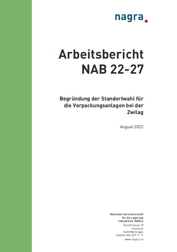 Arbeitsbericht NAB 22-27