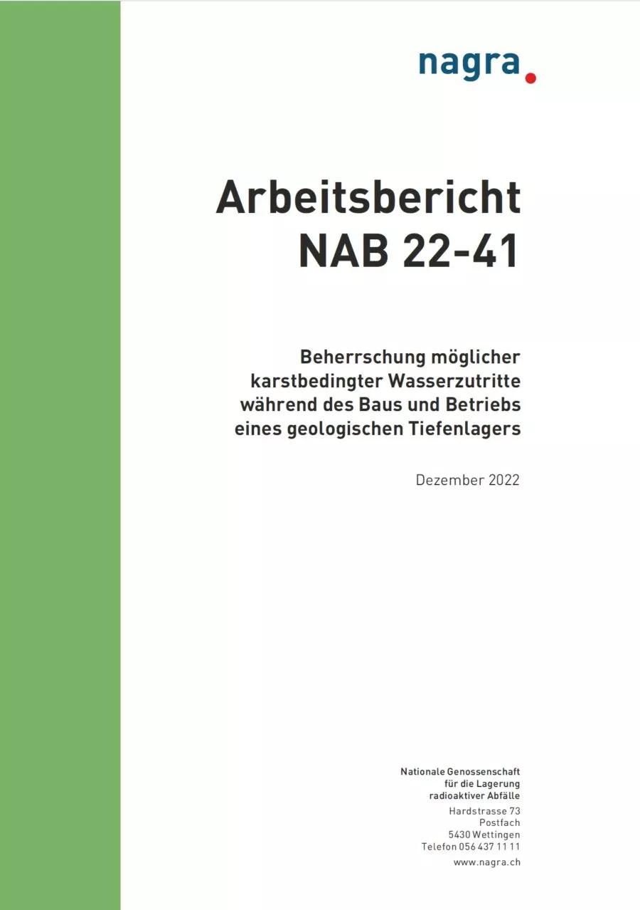 Arbeitsbericht NAB 22-41