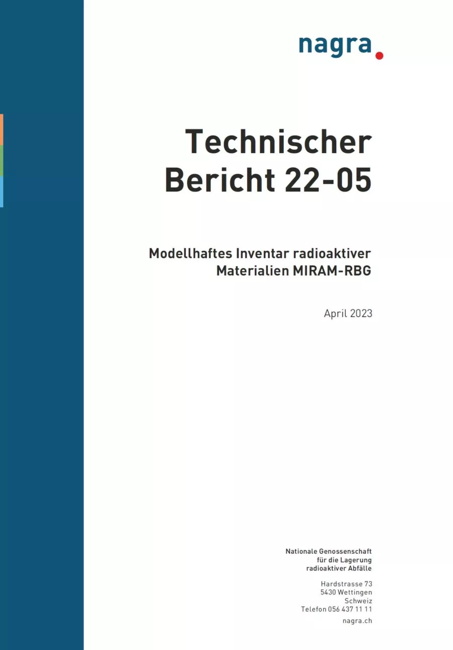 Technischer Bericht NTB 22-05