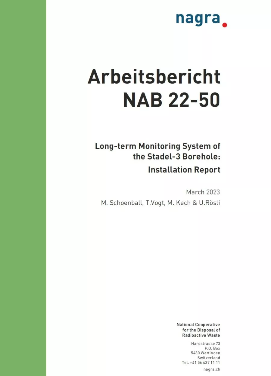 Arbeitsbericht NAB 22-50