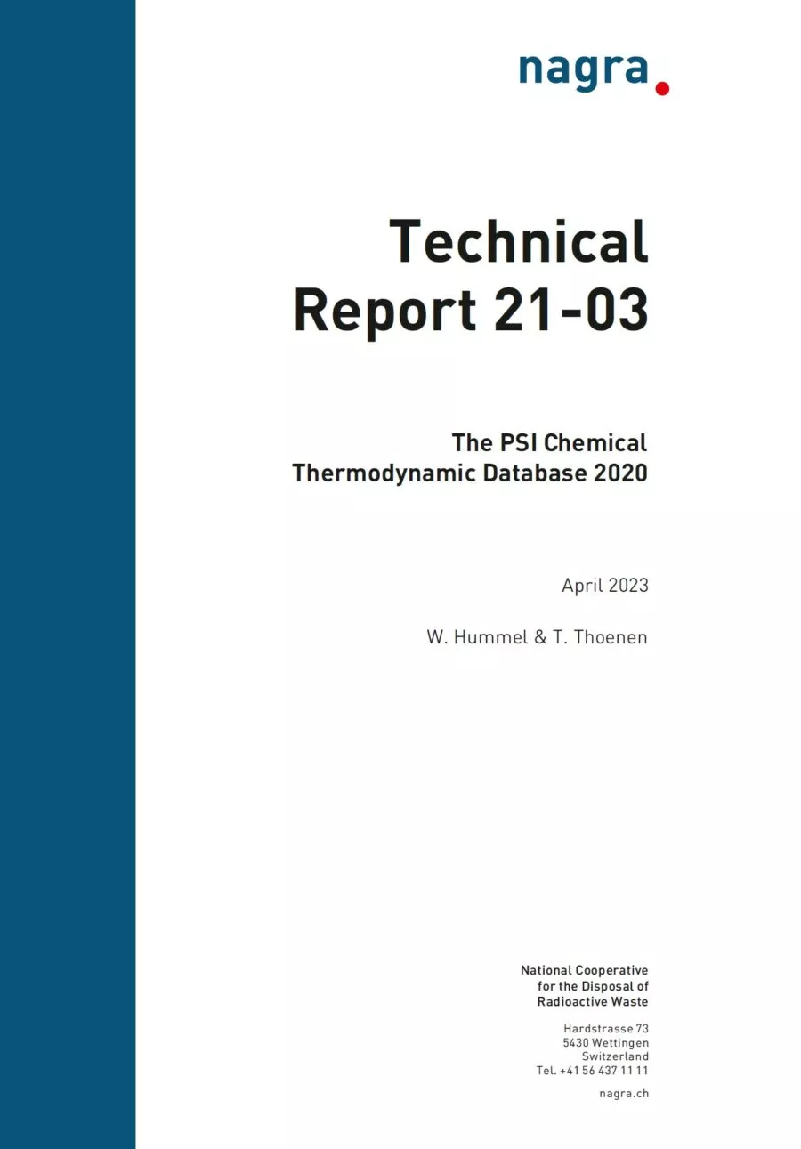 Technical Report NTB 21-03