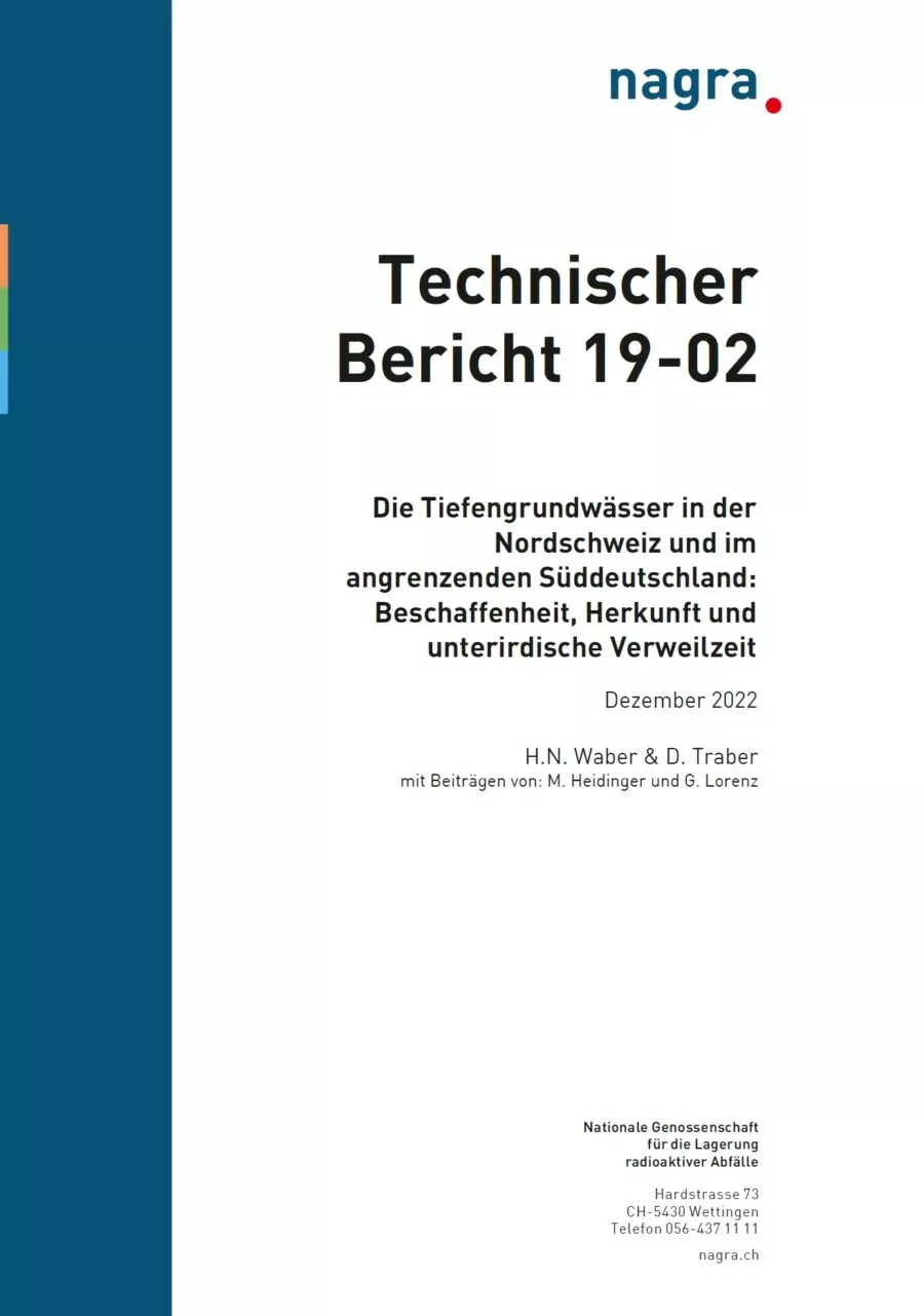 Technischer Bericht NTB 19-02