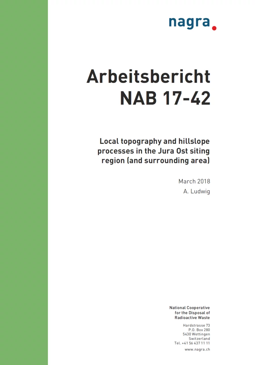Arbeitsbericht NAB 17-42