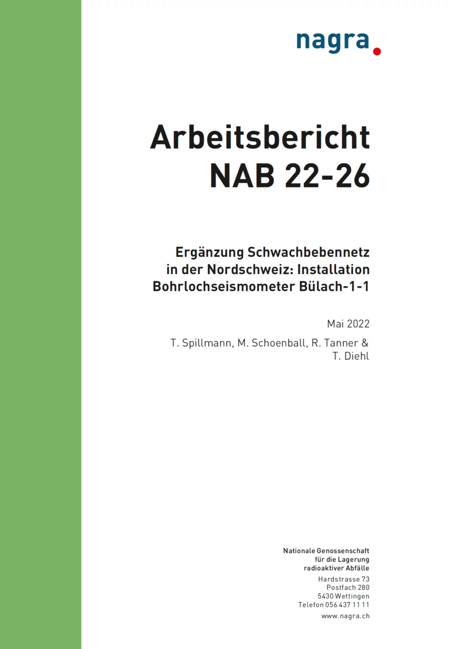 Arbeitsbericht NAB 22-26